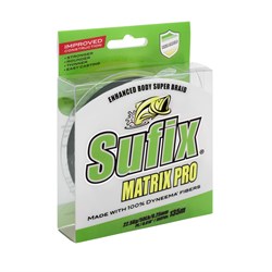 Sufix Matrix Pro Black 1500 meter - 0,30 mm/27 kg 