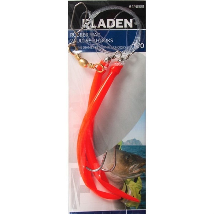 Fladen Gummi Mac Deluxe RIG Red