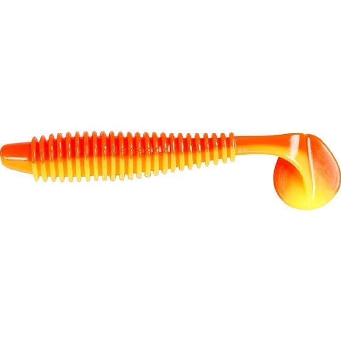 Fladen Ribbad shad Orange gul 10 gr / 7 cm