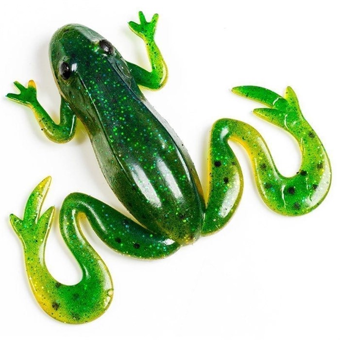 Swimming Frog glitter green 5 gr - 6,5cm