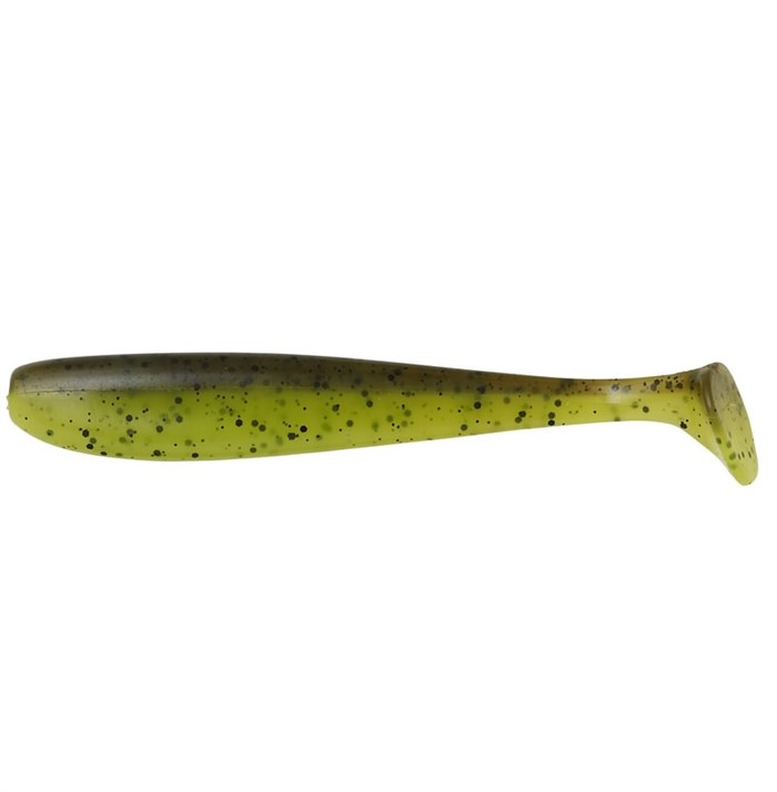 DAM Effzett GREEDY Shad - 8 cm - Grön/Chartreuse