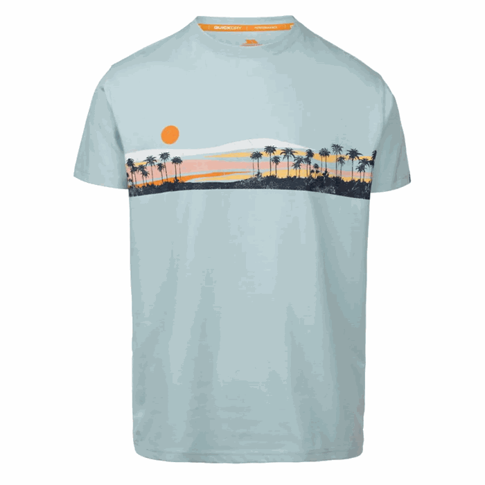 Trespass T-shirt med motiv Serland - White