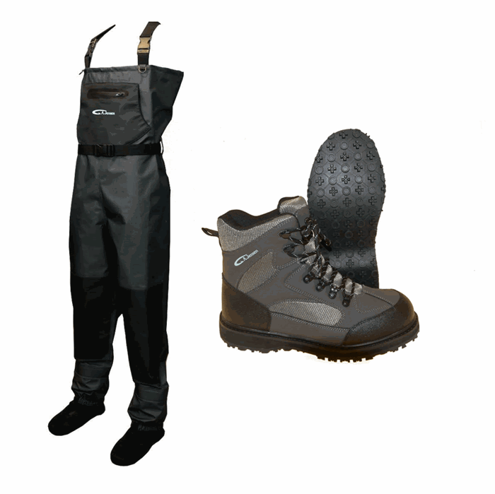 A.Jensen Atlas Waders Stocking Foot Waders + A.Jensen Callisto vadestøvler FILT