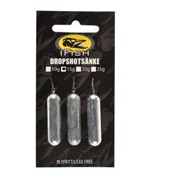 IFISH Dropshot 10 gr - 3 stk