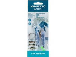 Kinetic Sabiki Twister XL - Blue/silver