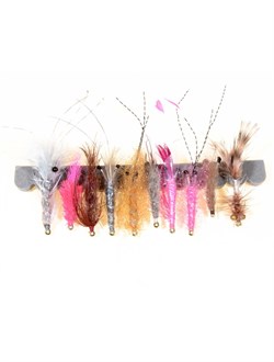 A.Jensen Seatrout flies/Baitfish pattens - 10 pcs